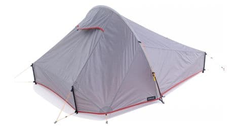 Forclaz trek 900 ultralight 2 person tent grey orange