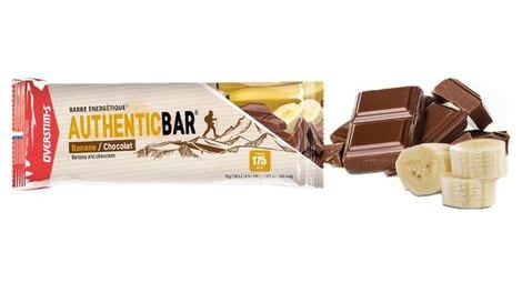 Barre énergétique overstims authentic chocolat banane