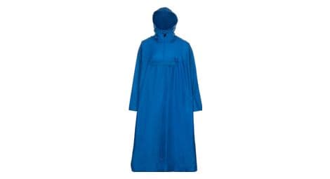 Poncho unisex vaude mochila azul