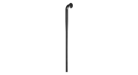 Confezione da 100 raggi dtswiss in acciaio inox angolati 2,0 x 1,6 x 2,0 nero