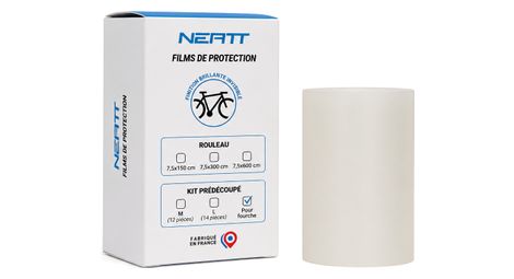 Film de Protection Neatt Kit Prédécoupé pour Fourche (Brillant Transparent)