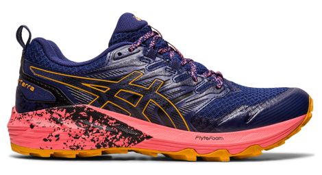 Zapatillas trail running mujer asics gel trabuco terra azul rosa