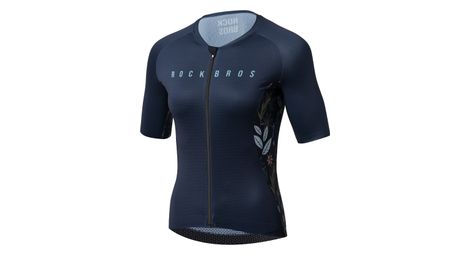 cycling jersey breathable women blue rockbros