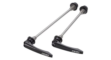 Blocage rapide BBB axe titanium LIGHTBLOCK 130 Noir