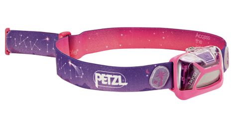 Lampe frontale enfant petzl tikkid 20 lumens rose violet