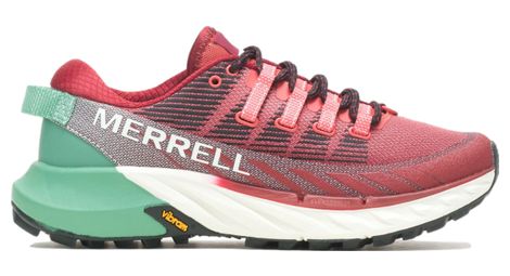 Merrell Agility Peak 4 - femme - rouge corail