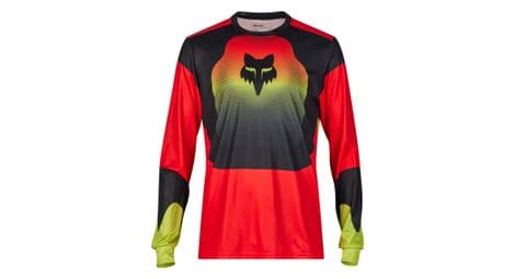 Maillot de manga larga fox ranger reviserojo m