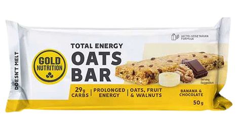 Barretta GoldNutrition Total Energy alla banana e cioccolato 50 g