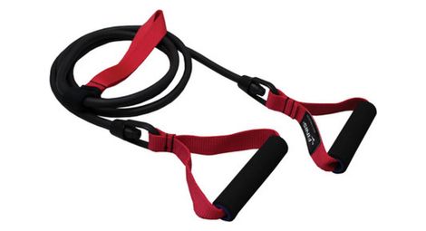 Dryland finis cuerdas de natación elásticas rojo (duro)