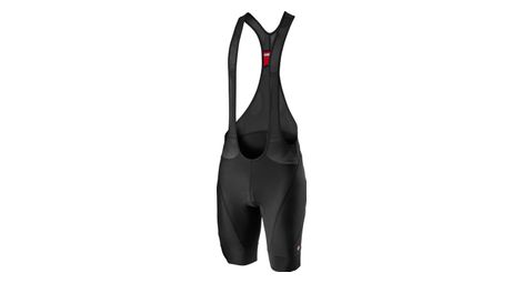 Pantaloncini con bretelle castelli endurance 3 neri
