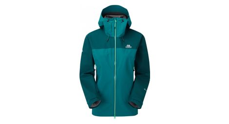 Veste imperméable mountain equipment saltoro bleu femme