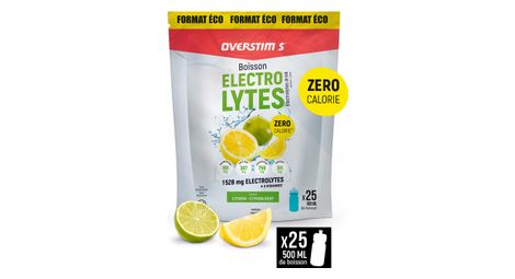 Bebida Electrolitos Overstims Limón/Lima - 200 g