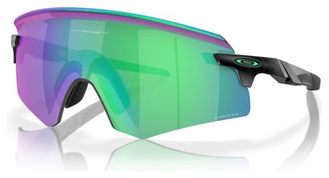 Lunettes oakley encoder matte black ink / prizm jade / réf : oo9471-1836