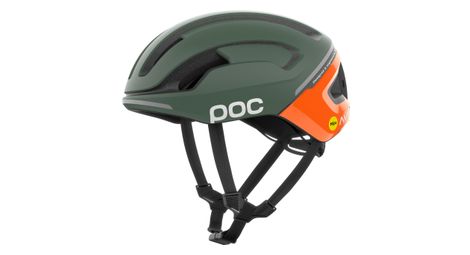 Casco poc omne beacon mips caqui/naranja s (50-56 cm)