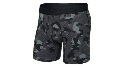 Boxer Saxx DropTemp Cooling Cotton Brief Fly Grigio Uomo
