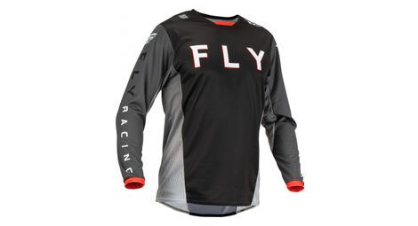 Maillot Manches Longues Fly Kinetic Kore Noir / Gris