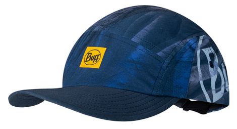 Gorra unisex buff 5 paneles go azul/blanca l/xl