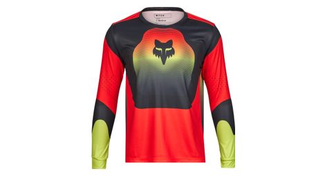 Maillot de manga larga fox ranger revisepara niños rojo