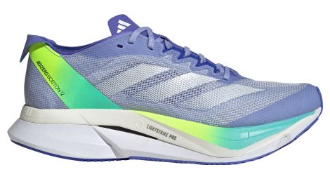Zapatillas de running adidas Adizero Boston 12 Azul/Verde para mujer