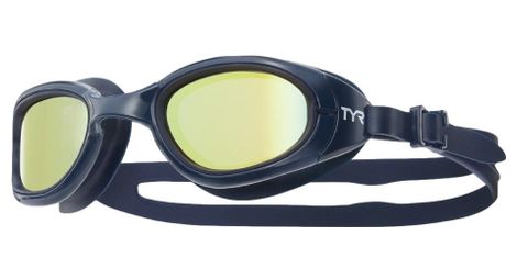 Lunettes de natation tyr special ops 2.0 mirrored gold/bleu