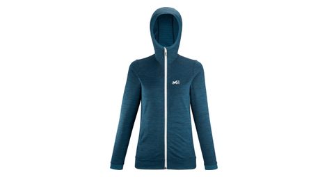 Polaire à capuche millet lokka hoodie ii bleu femme