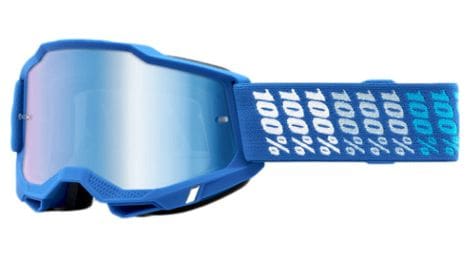 100% accuri 2 yarger goggle | blue mirror lenses