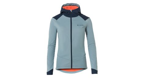 Chaqueta softshell Vaude para mujer-azul nublado-36