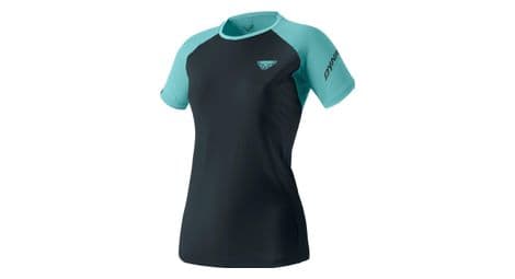 Camiseta de manga corta dynafit alpine pro azul para mujer