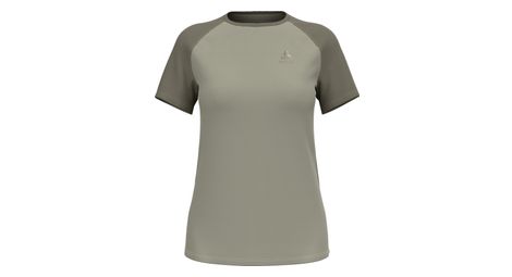 Maillot manches courtes femme odlo x-alp trail gris