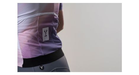 Kurzarm Trikot Fur Frauen Ventoux Aquarelle Violet
