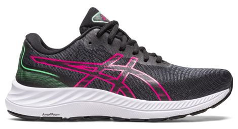 Chaussures de Running Asics Gel Excite 9 Noir Rose Vert Femme