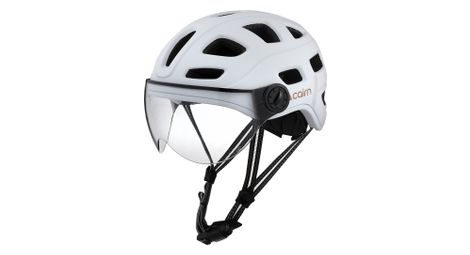 Casque Ville Cairn Quartz Visor Blanc