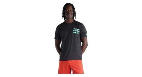 T-Shirt Running New Balance RC Essential Graphic Noir Homme