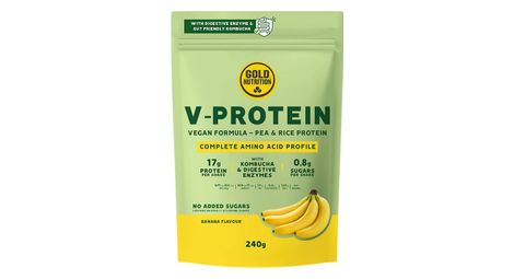 Boisson Protéinée GoldNutrition V-Protein Banane - 240 g