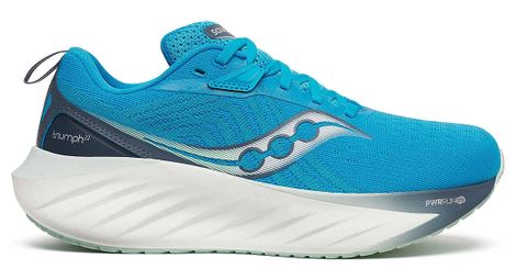 Saucony triumph 22 hardloopschoenen voor dames blauw/wit