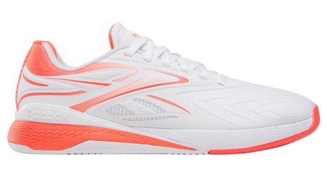 Zapatillas de entrenamiento Reebok Nano X5 Edge blancas/rojas para mujer