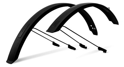 Paire de garde-boues acid mudguard set 65 27.5 st mount 2.0 (fixation tube de selle)