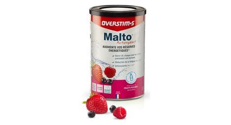 Boisson energetique overstims malto antioxydant fruits rouges 450g