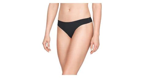 Under armour ps thong 3-pack  1325615-001 femme short noir