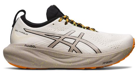 Chaussures de Running Asics Gel Nimbus 25 TR Blanc Gris Orange Homme