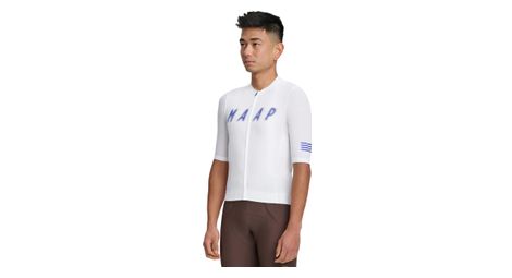 Maillot manches courtes maap halftone pro base homme blanc