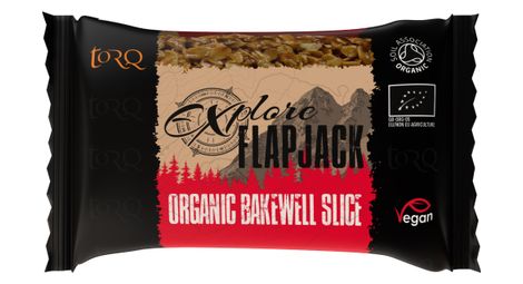 Barre energetique torq explore flapjack cerise amande tarte bakewell 65g