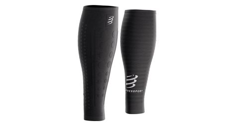 Ghette a compressione Compressport R2 Aero 2.0 Nero/Bianco