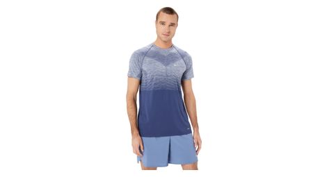 Maglia a maniche corte asics seamless blue s