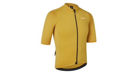 Maillot manches courtes gripgrab essential jaune