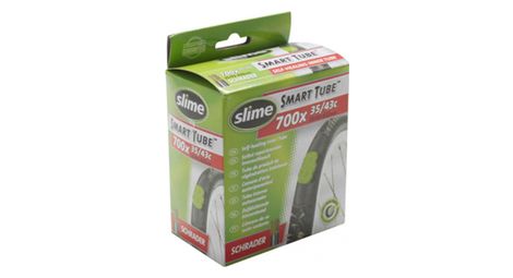 Chambre a air velo 700 x 35-43 slime valve standard avec liquide anti-crevaison