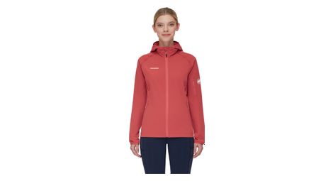 Veste polaire femme mammut madris light hooded rose