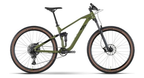 Mtb full suspension r raymon fullray 120 4.0 sram sx eagle 12v 29'' green 2023 xs / 145-155 cm