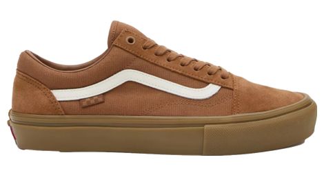 Chaussures vans skate old skool marron gum