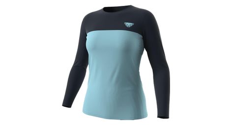 Pull manches longues dynafit traverse s tech bleu femmes